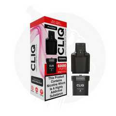 Strawberry Watermelon Avomi Cliq 6000 Refill Pack Pods