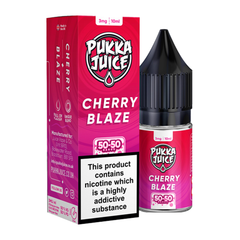 Cherry Blaze 10ml 50/50 E-Liquid By Pukka Juice