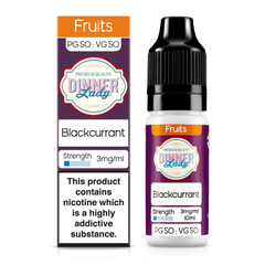 Blackcurrant 10ml 50/50 E-Liquid By Dinner Lady