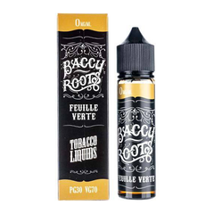 Feuille Verte 50ml Shortfill E-Liquid by Baccy Roots