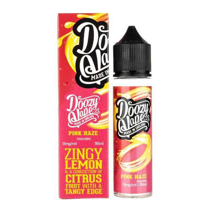 Pink Haze 50ml Shortfill E-Liquid By Doozy Vape
