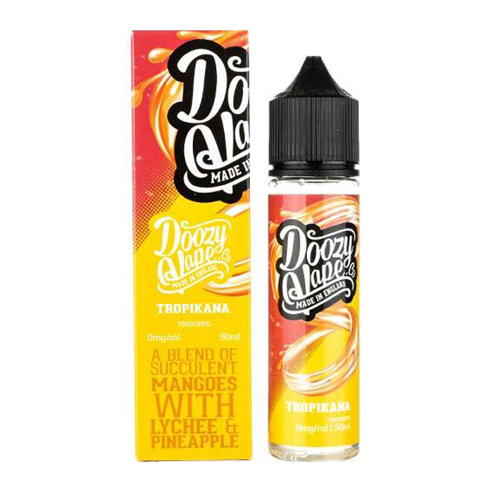 Tropikana 50ml Shortfill E-Liquid By Doozy Vape