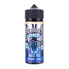 Blue Razz Ice Seriously Nice 100ml Shortfill E-Liquid By Doozy Vape