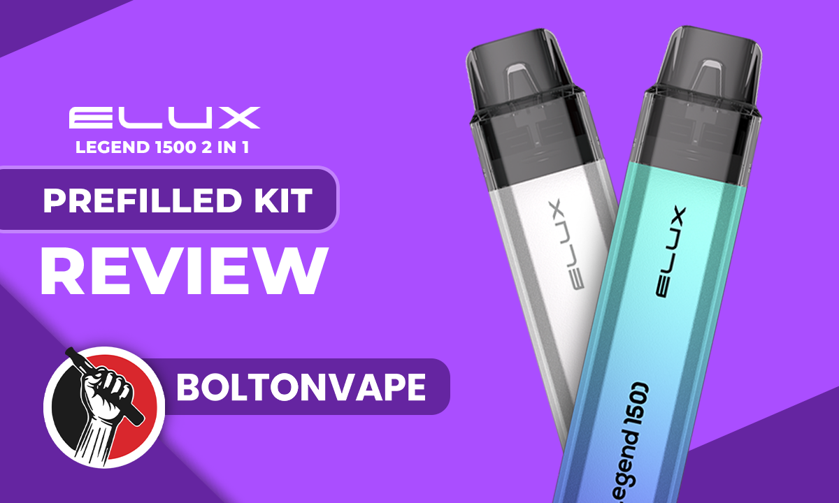 Elux Legend 1500 2 in 1 Prefilled Pod Kit Review