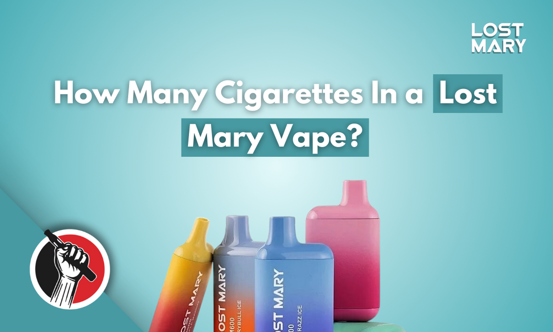 How Many Cigarettes in a Lost Mary Vape? - Bolton Vape Store