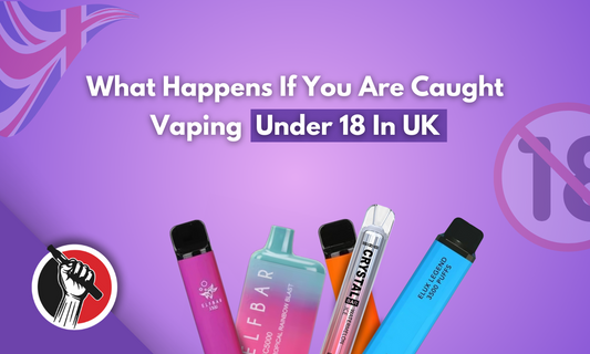 What Happens If You Are Caught Vaping Under 18 In UK?