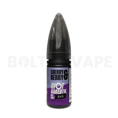 Cherry & Berry 10ml Nic Salt E-liquid by Riot Bar Edtn