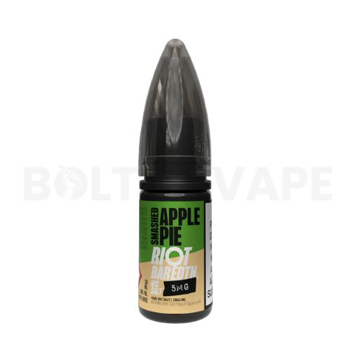 Smashed Apple Pie 10ml Nic Salt E-liquid by Riot Bar Edtn