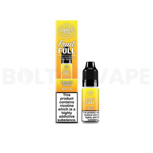 Pineapple Orange Nic Salt E-Liquid by Dinner Lady Fruit Full