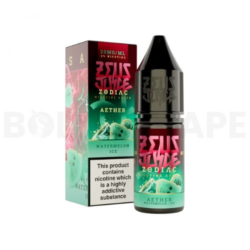 Aether 10ml Nic Salt E-Liquid By Zeus Juice Zodiacs