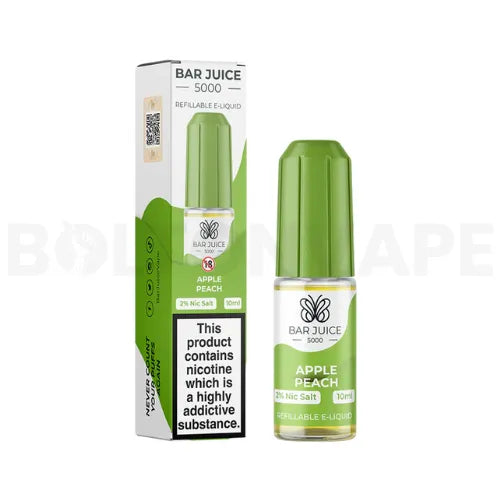Apple Peach Bar Juice 5000 Nic Salt e-liquid