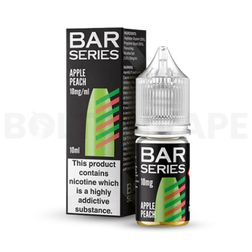 Apple Peach 10ml Nic Salt E-liquid by Bar Series