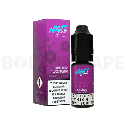 ASAP Grape E-Liquid 10ml Nic Salt By Nasty Juice