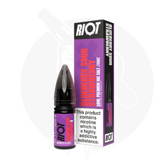 Blueberry Sour Strawberry 10ml Nic Salt E-liquid By Riot X