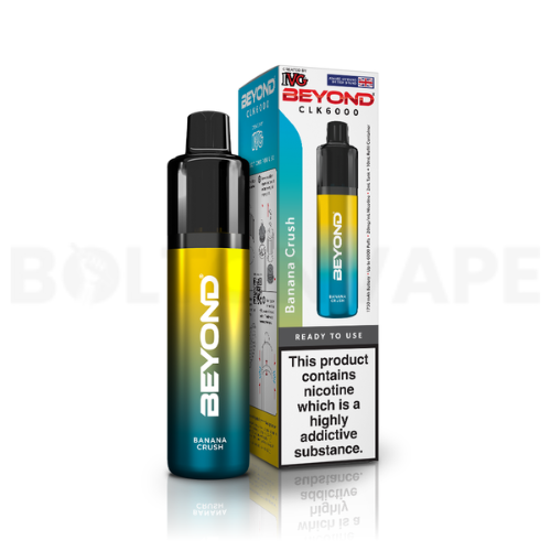 Banana Crush IVG Beyond CLK 6000 Disposable Vape