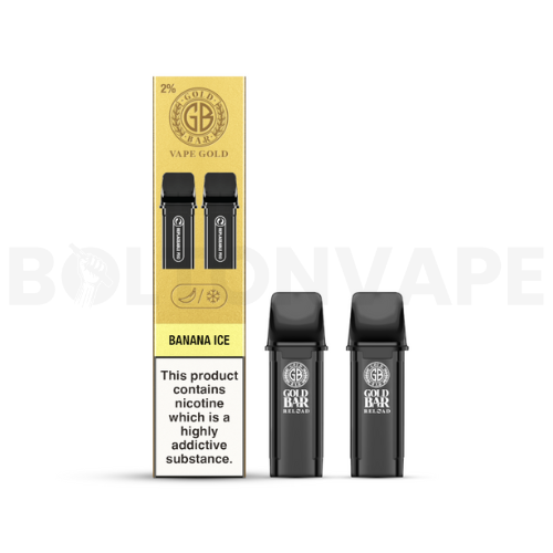 Gold Bar Reload Banana Ice Prefilled Pod