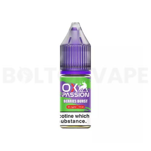 Berries Burst 10ml Nic Salt E-Liquid By OX Passion