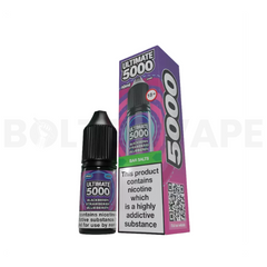 Ultimate Bar 5000 Nic Salt Vape Juice - Box of 10