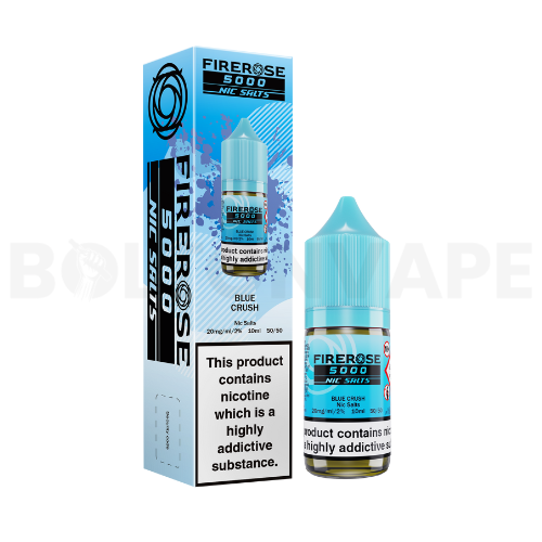 Blue Crush 10ml Nic Salt E-Liquid By Firerose 5000