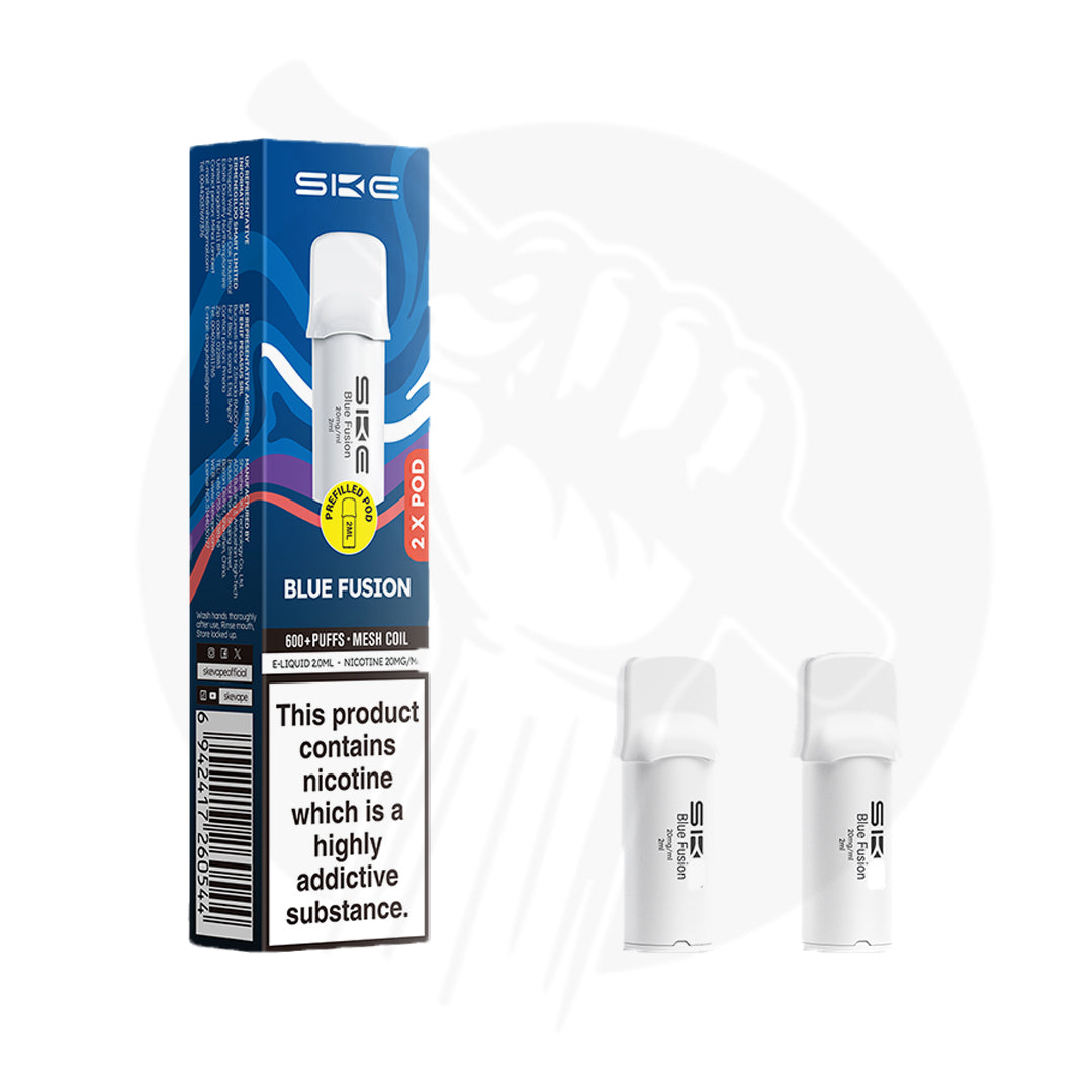 Blue Fusion SKE Crystal 600 Pro Prefilled Pods