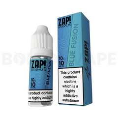 Blue Fusion 10ml Nic Salt E-Liquid By Zap! Bar Salts