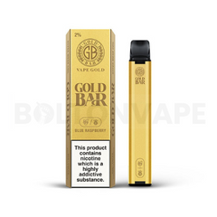 Blue Raspberry Gold Bar Disposable Vape