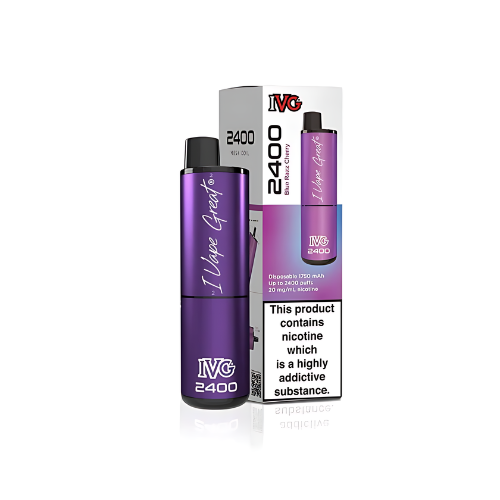 Blue Razz Cherry IVG 2400 Disposable Vape