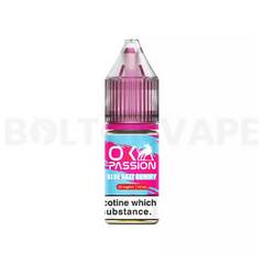 Blue Razz Gummy 10ml Nic Salt E-Liquid By OX Passion