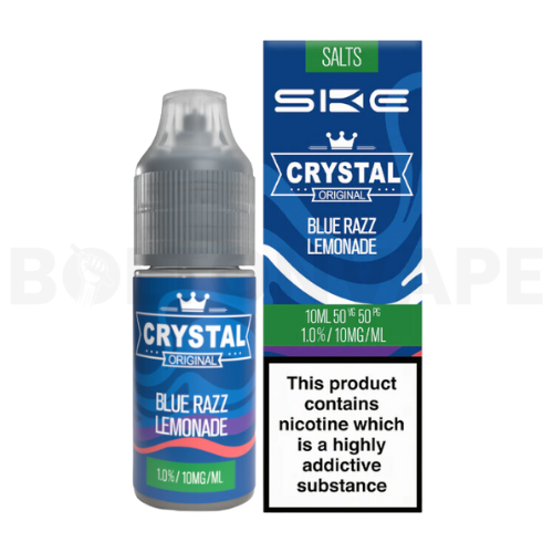 Blue Razz Lemonade 10ml Nic Salt E-Liquid By SKE Crystal