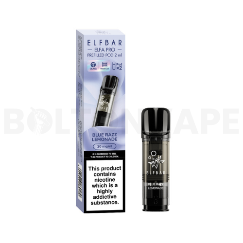 Elfbar Elfa Pro Pod Blue Razz Lemonade Prefilled 