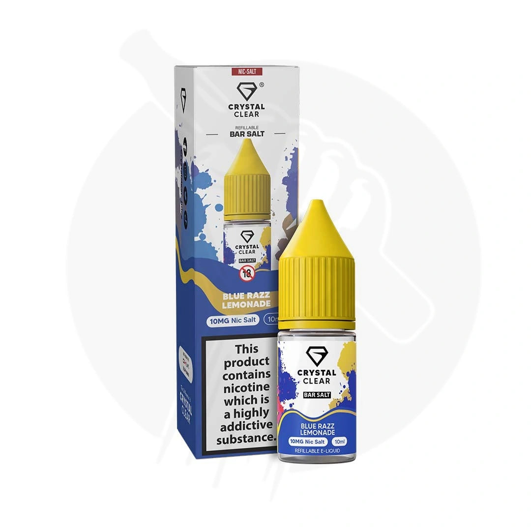 Blue Razz Lemonade Nic Salt E-liquid By Crystal Clear
