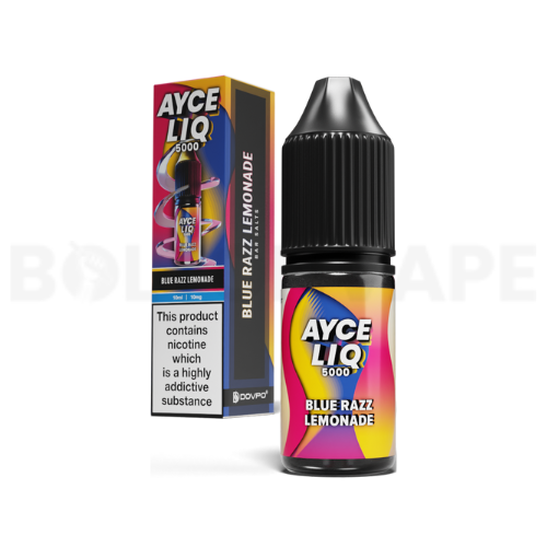 Blue Razz Lemonade 10ml Nic Salt E-Liquid by Dovpo Ayce Liq 5000