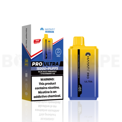 Hayati Pro Ultra 15000 Blue Razz Pineapple / Strawberry Ice Disposable Vape