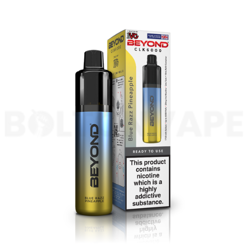 Blue Razz Pineapple IVG Beyond CLK 6000 Disposable Vape