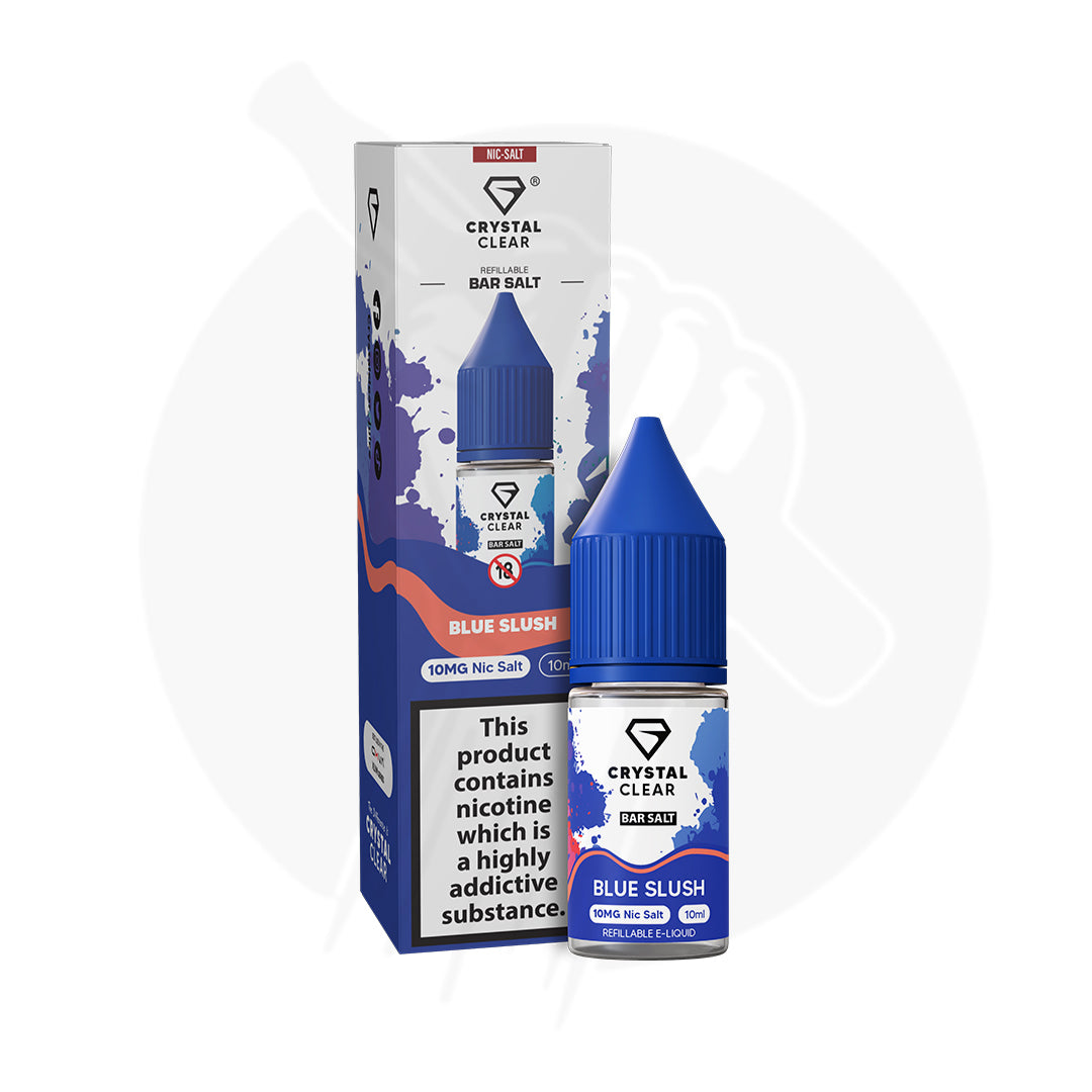 Crystal Clear Bar Salt 10ml E-liquid - Pack of 10