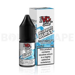 Blueberg Burst 10ml Nicotine E-Liquid by IVG