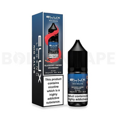 Blueberry Cherry Cranberry 10ml Nic Salt E-Liquid  Elux Legend