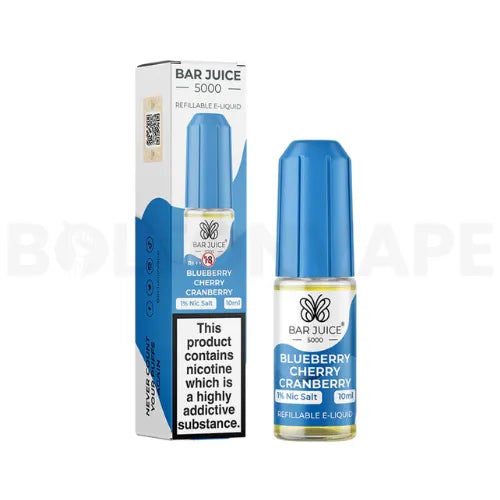 Blueberry Cherry Cranberry Bar Juice 5000 Nic Salt e-liquid