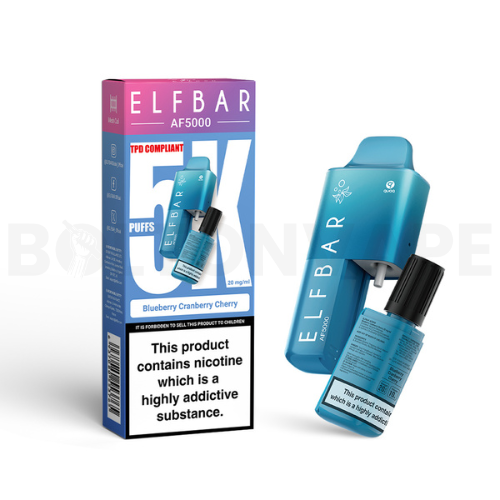 Blueberry Cranberry Cherry Elfbar AF5000