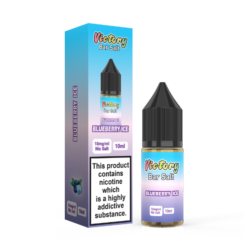 Blueberry Ice 10ml Bar Salt Nic Salt E-Liquid By Victory Juice