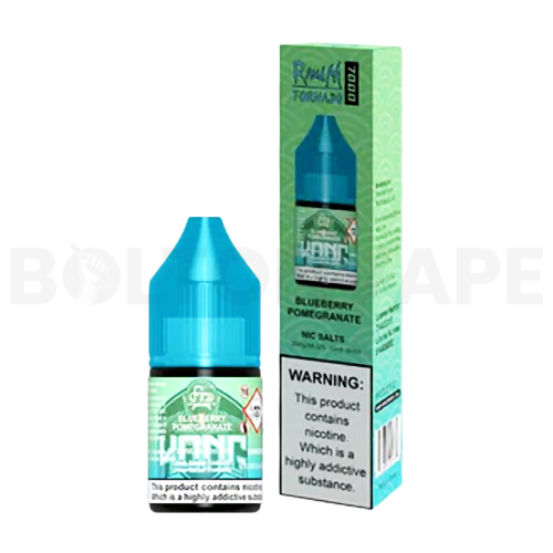 Blueberry Pomegranate 10ml Nic Salt E-Liquid By R and M Tornado 7000