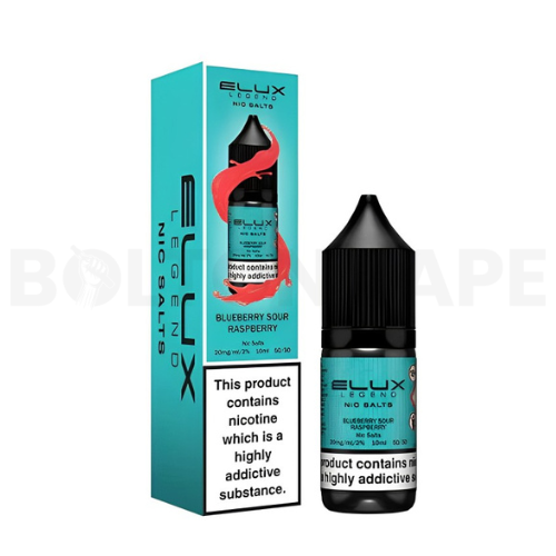 Blueberry Sour Rasberry 10ml Nic Salt E-liquid by Elux Legend