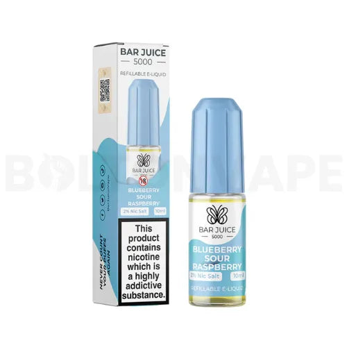 Blueberry Sour Raspberry Bar Juice 5000 Nic Salt e-liquid