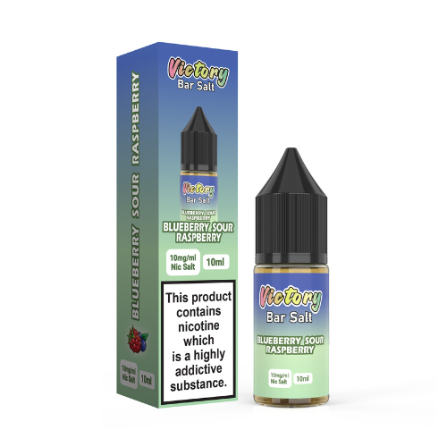 Blueberry Sour Raspberry 10ml Bar Salt Nic Salt E-Liquid By Victory Juice