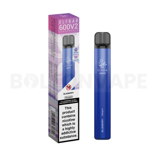 Blueberry Elf Bar 600 V2 Disposable Vape