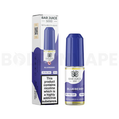 Blueberry 10ml Nic Salt E-Liquid by Bar Juice 5000