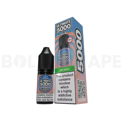 Ultimate Bar 5000 Nic Salt Vape Juice - Box of 10