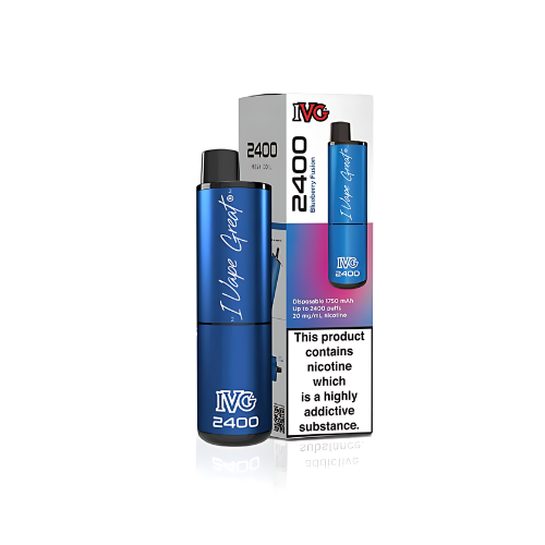 Blueberry Fusion IVG 2400 Disposable Vape