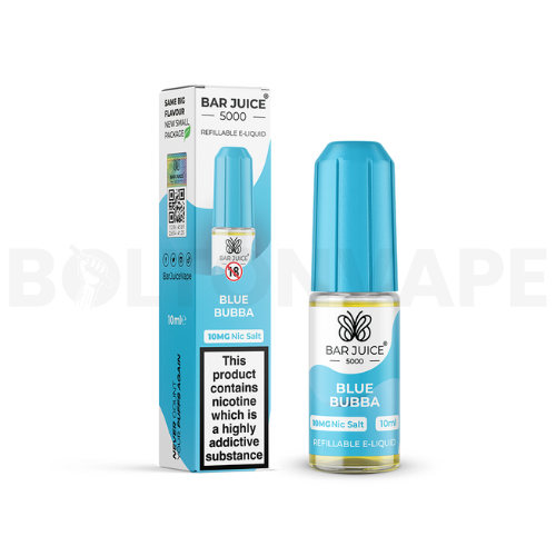 Blue Bubba 10ml Nic Salt E-Liquid By Bar Juice 5000