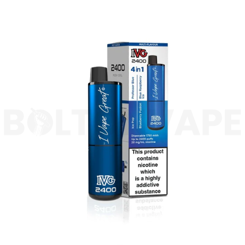 Blue Edition IVG 2400 Disposable Vape